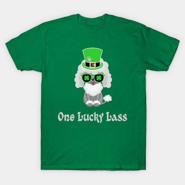 St Patricks Day..One Lucky lass T-Shirt by A Zee Marketing